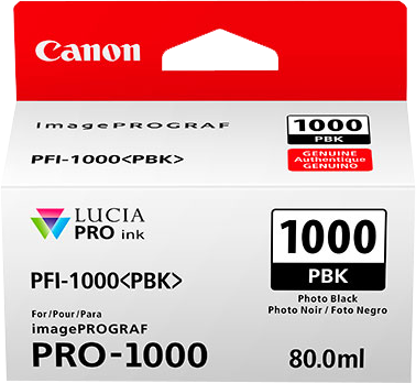 Canon PFI-1000PBK Atramentová náplň Photo Black (CF0546C001AA) 