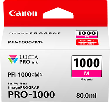 Canon PFI-1000M Atramentová náplň Magenta (CF0548C001AA) 