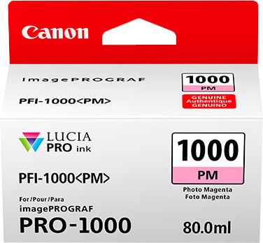 Canon PFI-1000PM Atramentová náplň Photo Magenta (CF0551C001AA) 