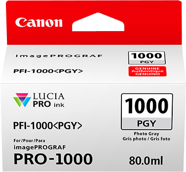 Canon PFI-1000PGY Atramentová náplň Photo Grey (CF0553C001AA) 