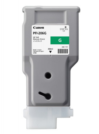 Canon PFI-206 Green atramentová náplň, 300ml (CF5310B001AA) 