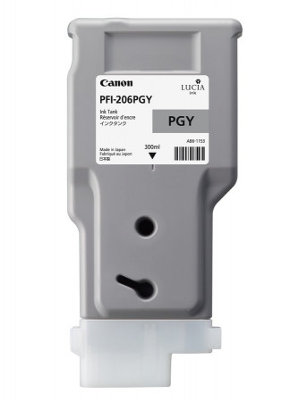 Canon PFI-206 Photo Grey atramentová náplň, 300ml (CF5313B001AA) 