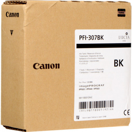 Canon PFI-307 Black atramentová náplň, 330ml (CF9811B001AA) 