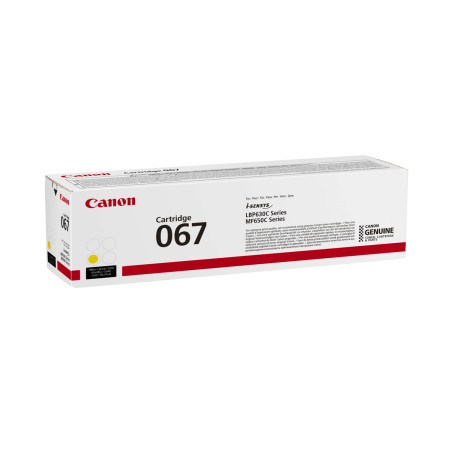 Canon 067 Tonerová kazeta Yellow/Žltá, 1.250 str. (5099C002) 