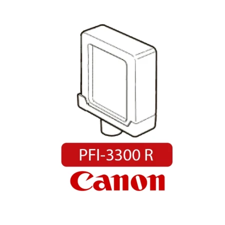 Canon PFI-3300 Red, 330 ml (CF6438C001AA)