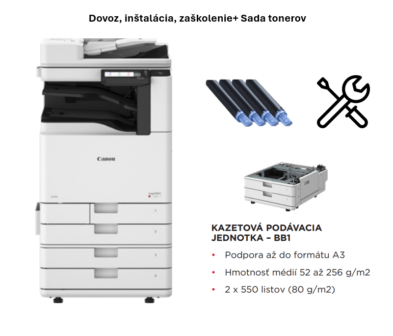 Canon imageFORCE C3026 – Ready-to-print pre väčšiu kanceláriu