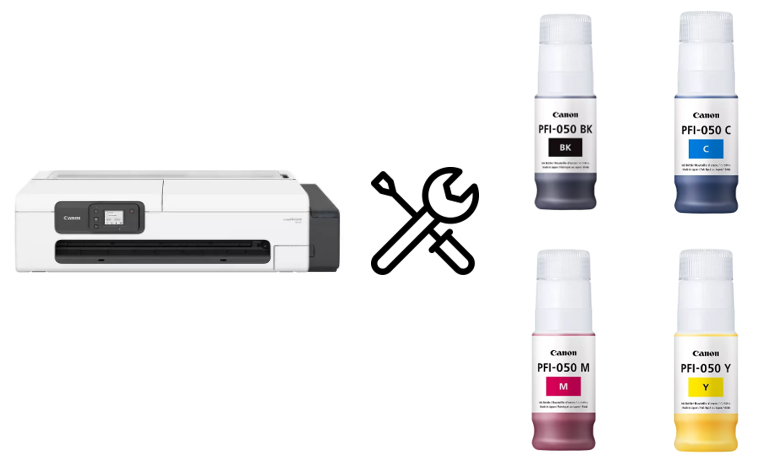 Canon imagePROGRAF TC-21M + Sada atramentov PFI-050, Dovoz, Inštalácia, Zaškolenie technikom